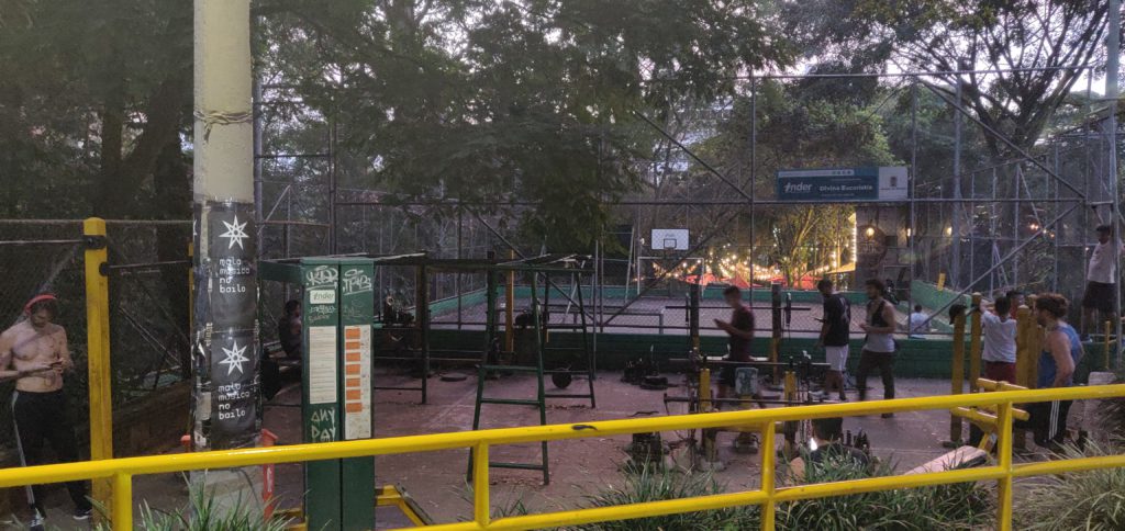 Medellins Outdoor Gyms