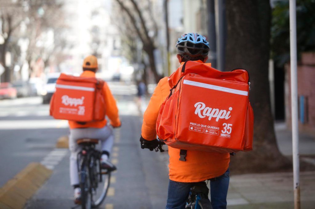 bicycle delivery men