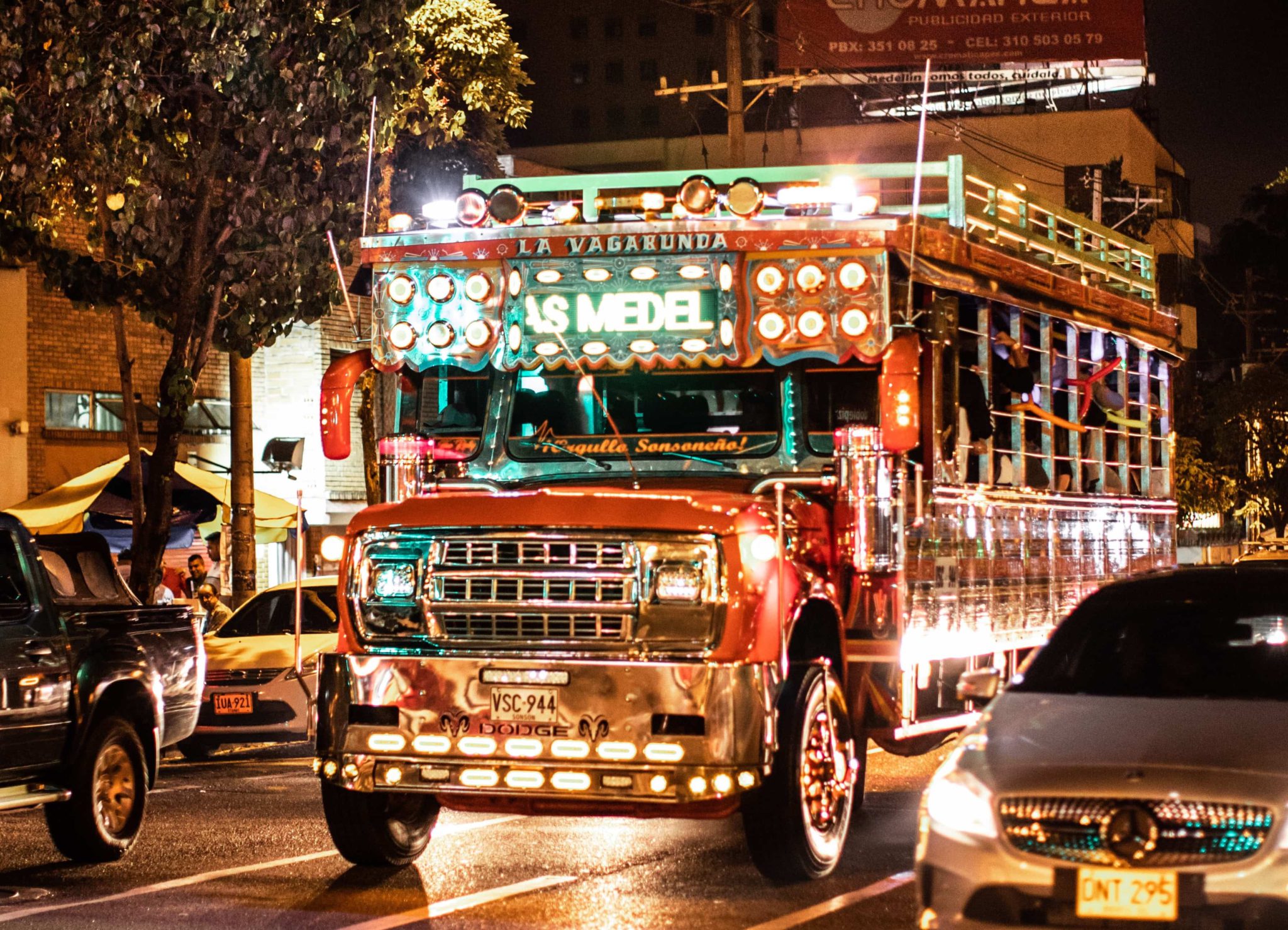 Chiva Rumbera Party Buses in Medellin | Casacol