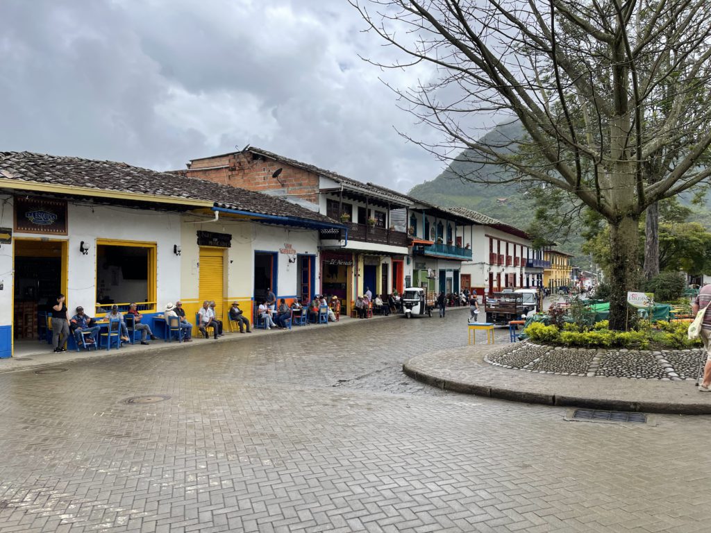 Grab a Drink at Parque Principal

