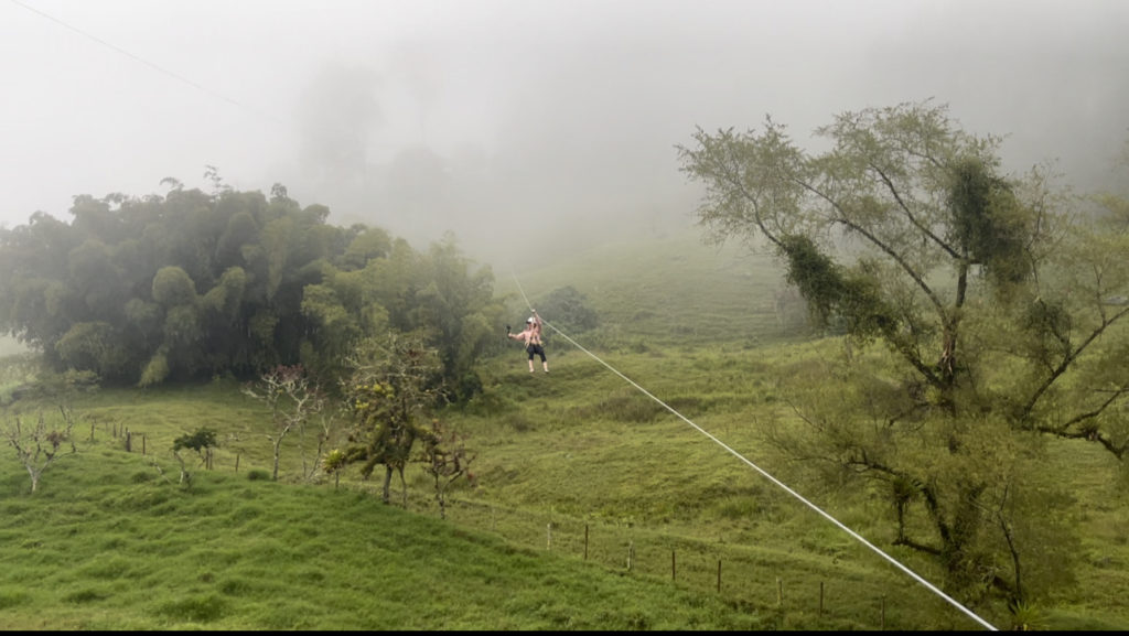 Ziplining
