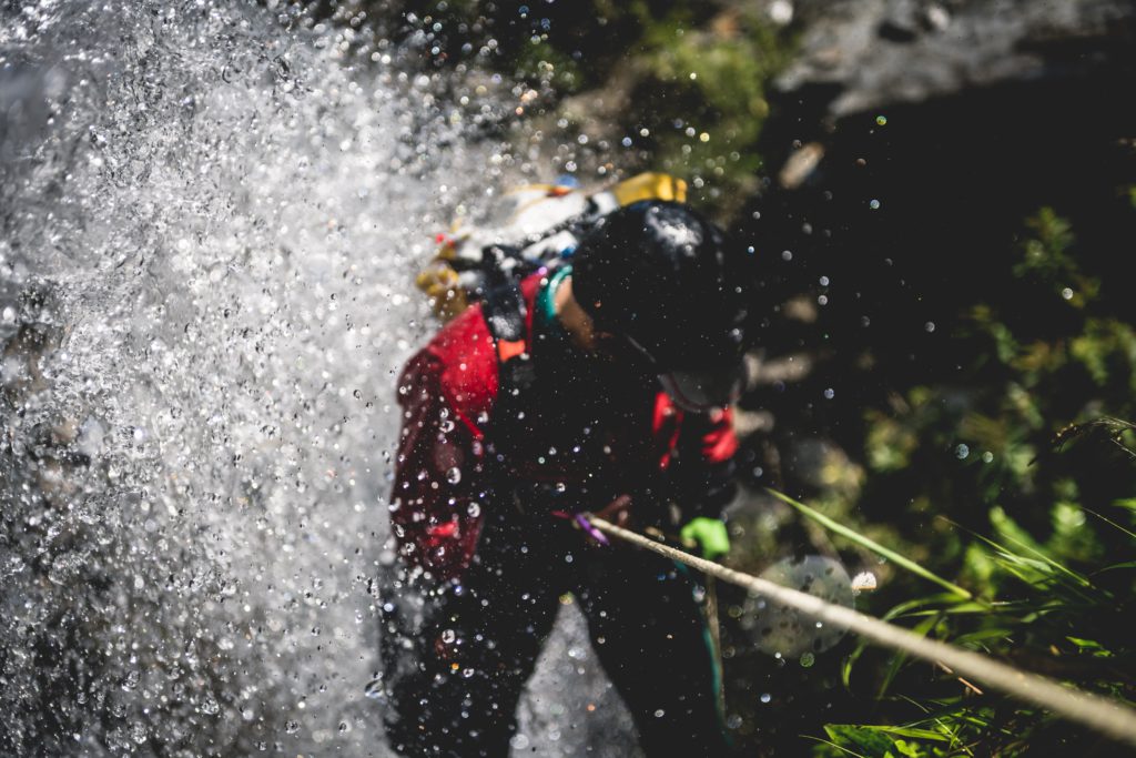 The Rappelling Experience at Cascada Las Brujas, San Francisco Antioquia