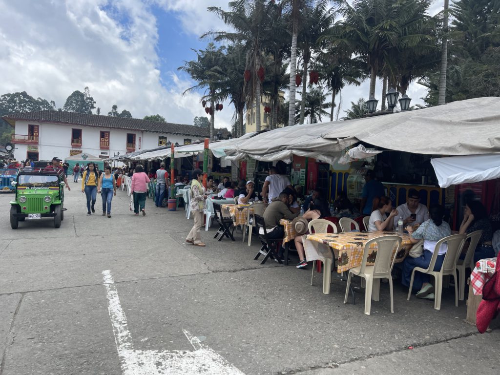 Plaza de Bolívar Salento
