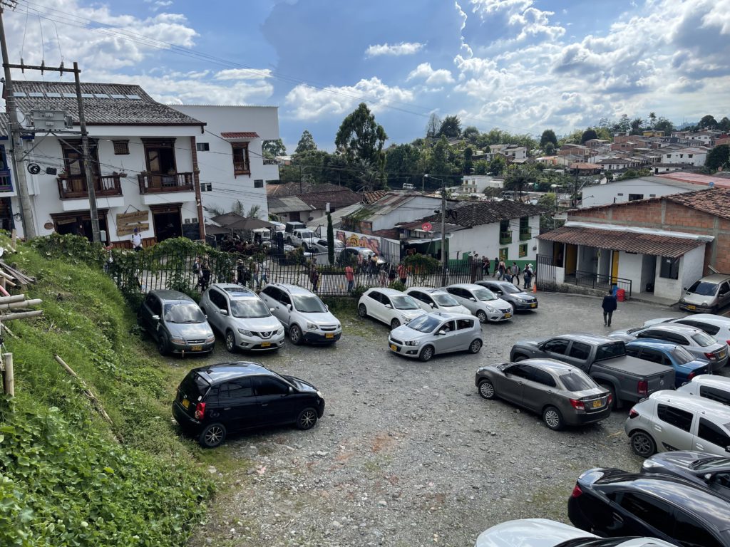 There is Limited Parking in Salento