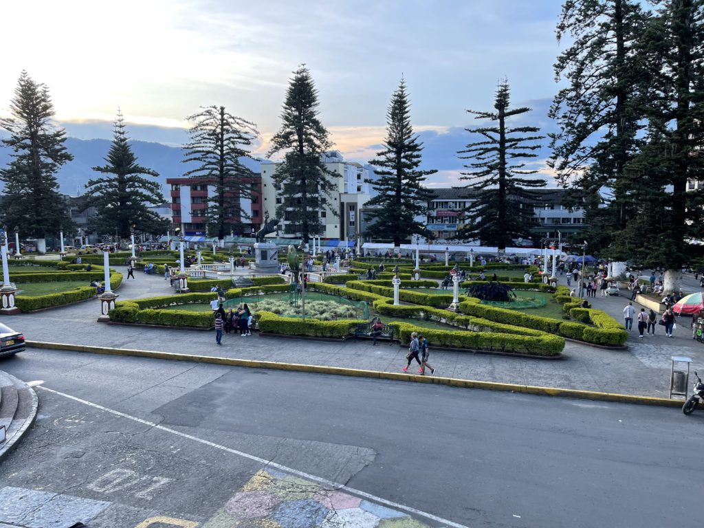 Overview of Santa Rosa de Cabal
